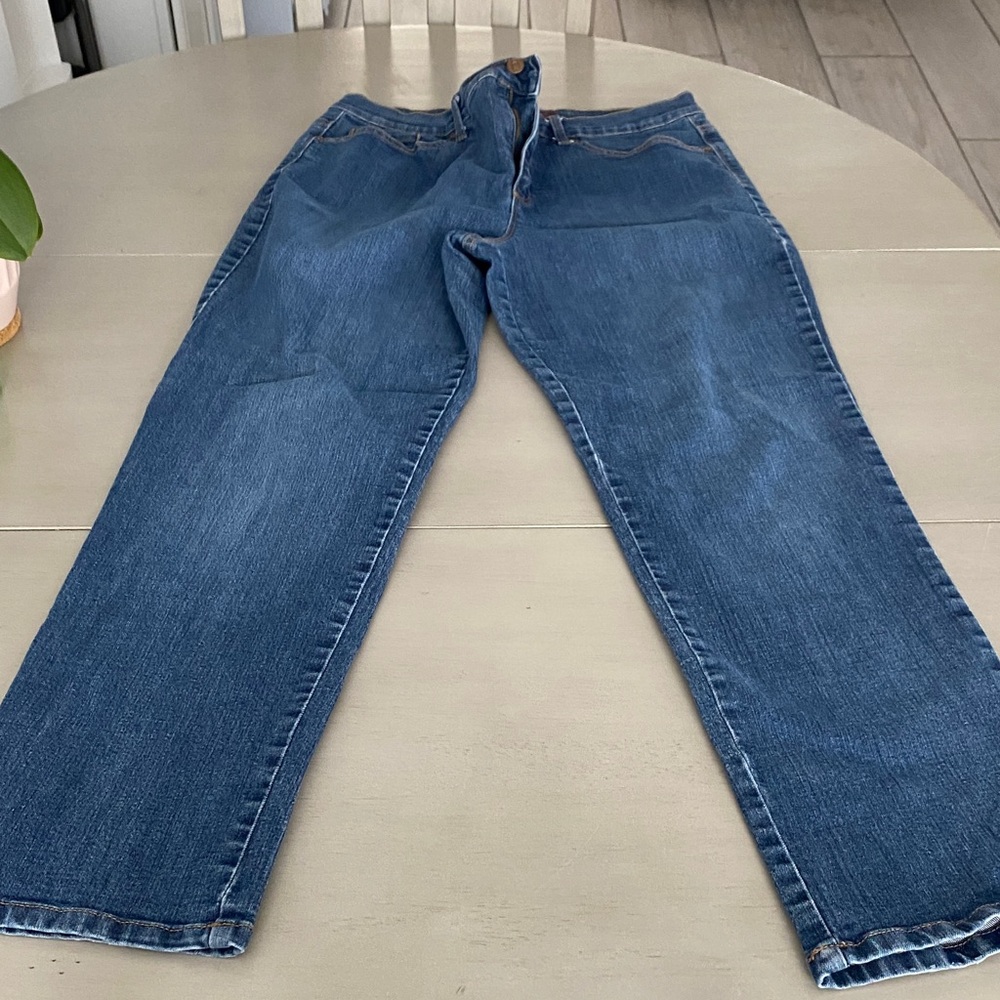 Gloria Vanderbilt womens Relaxed Blue Jeans